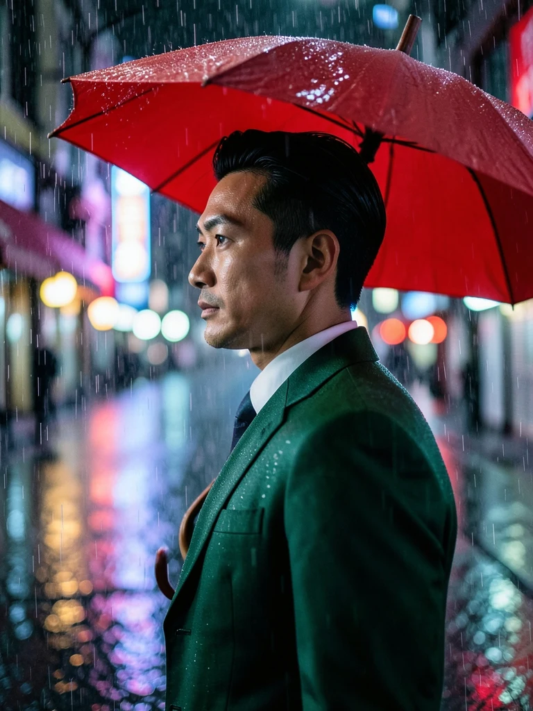 Red umbrella