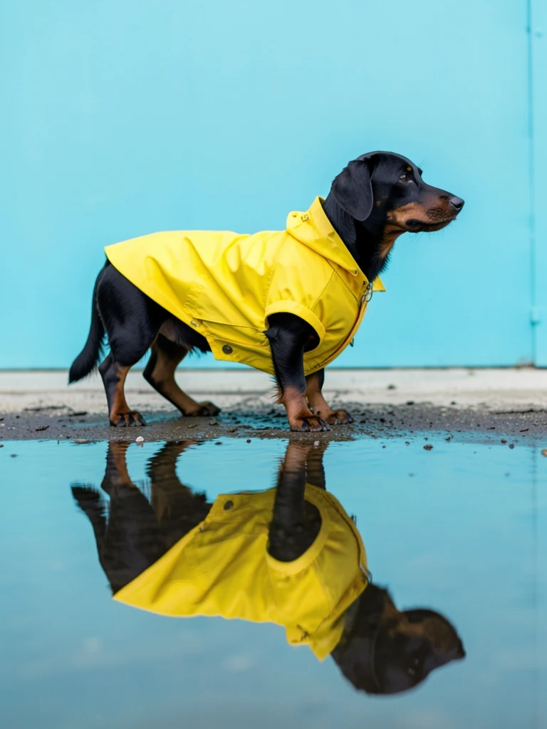 Dachshund raincoat