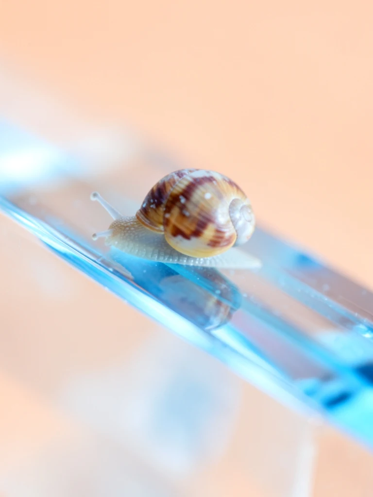 Crystal snail