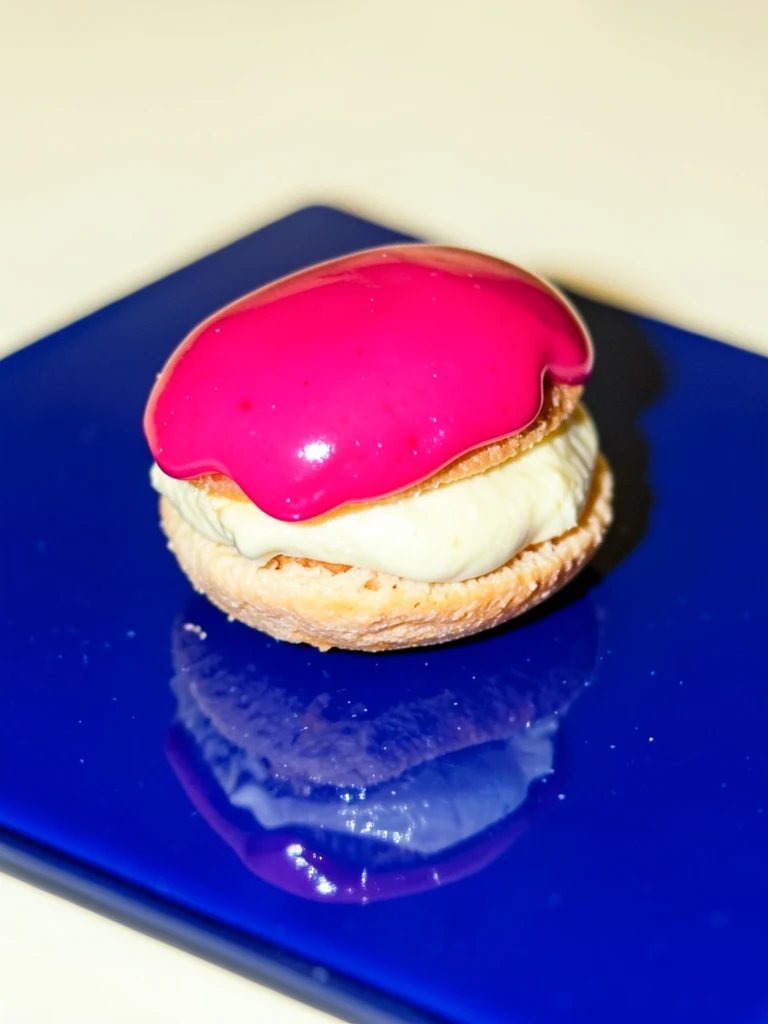 Raspberry éclair