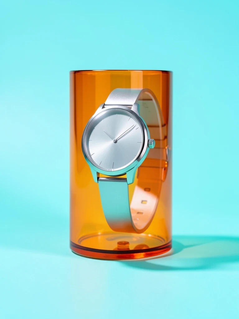 Glass watch