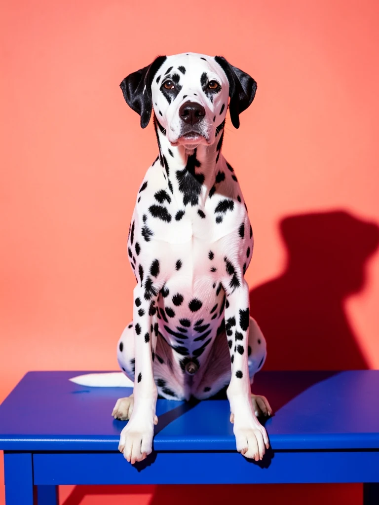 Dalmatian bench