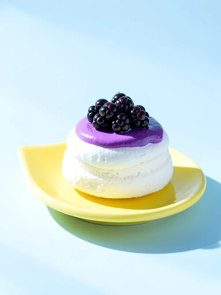 Blackberry pavlova